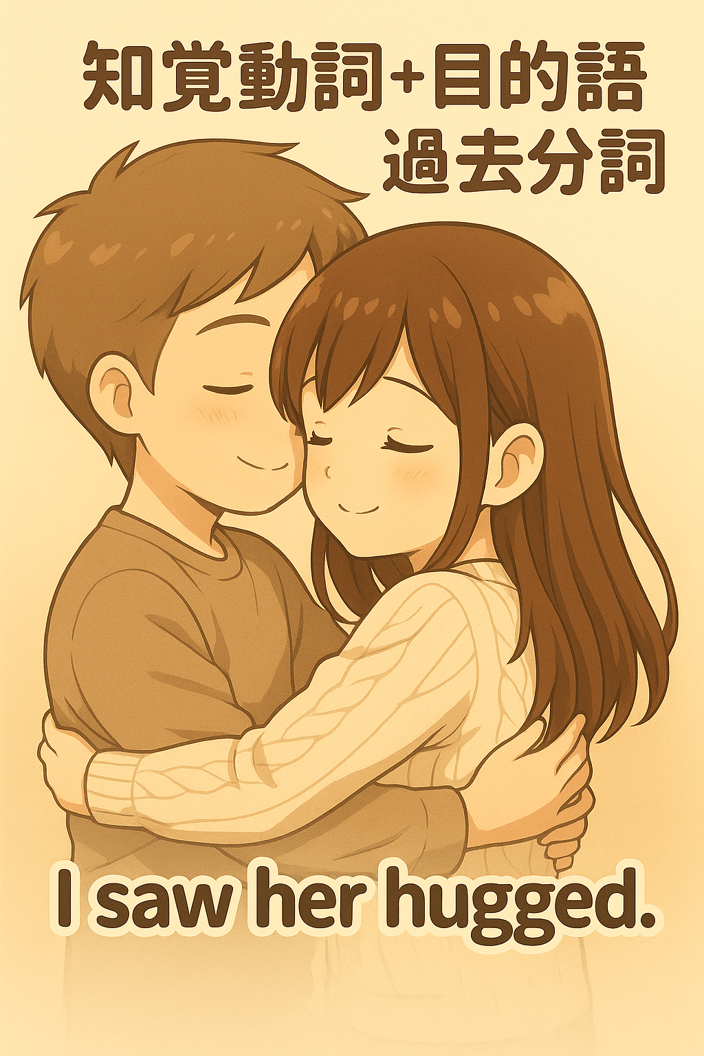 知覚動詞と過去分詞
