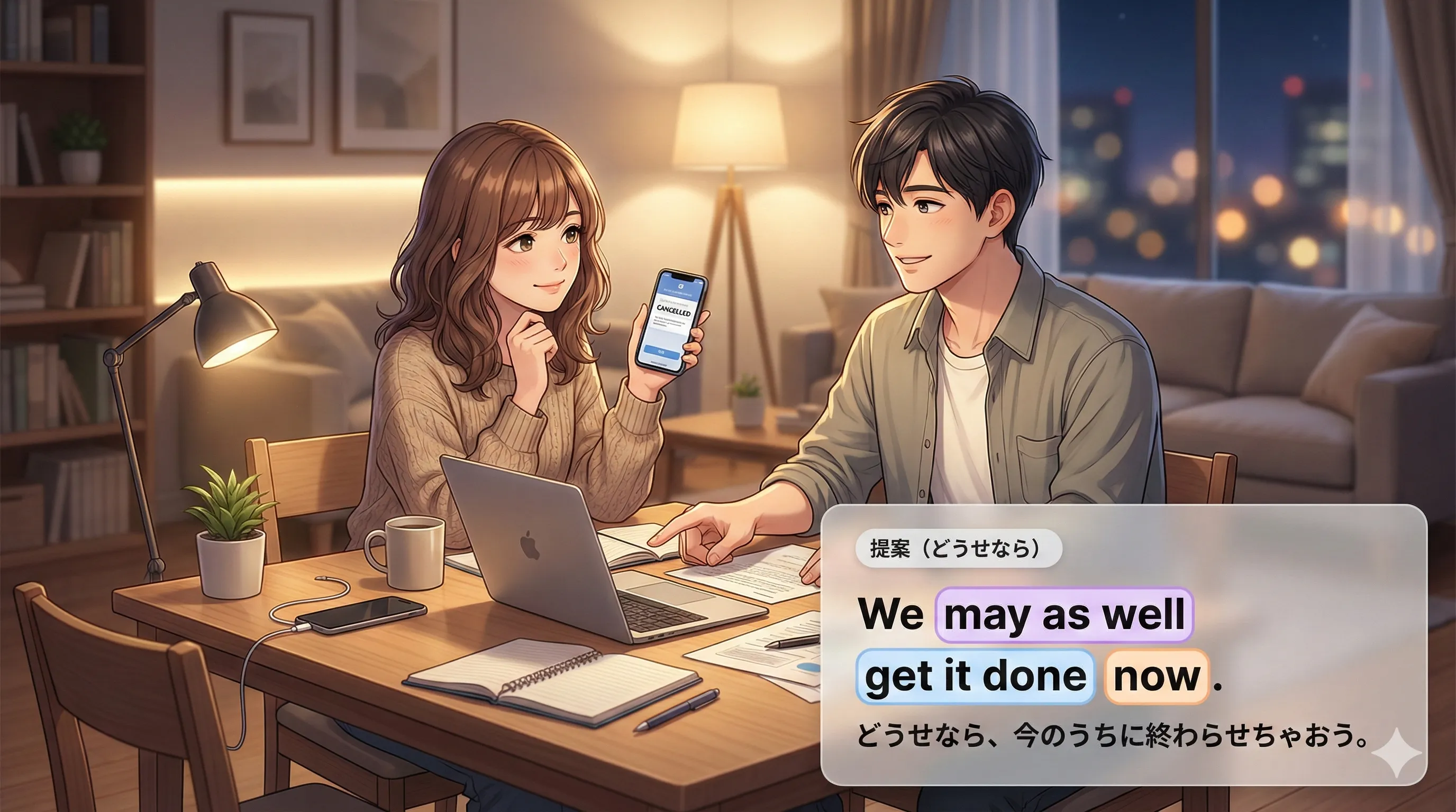 may as well のイメージ