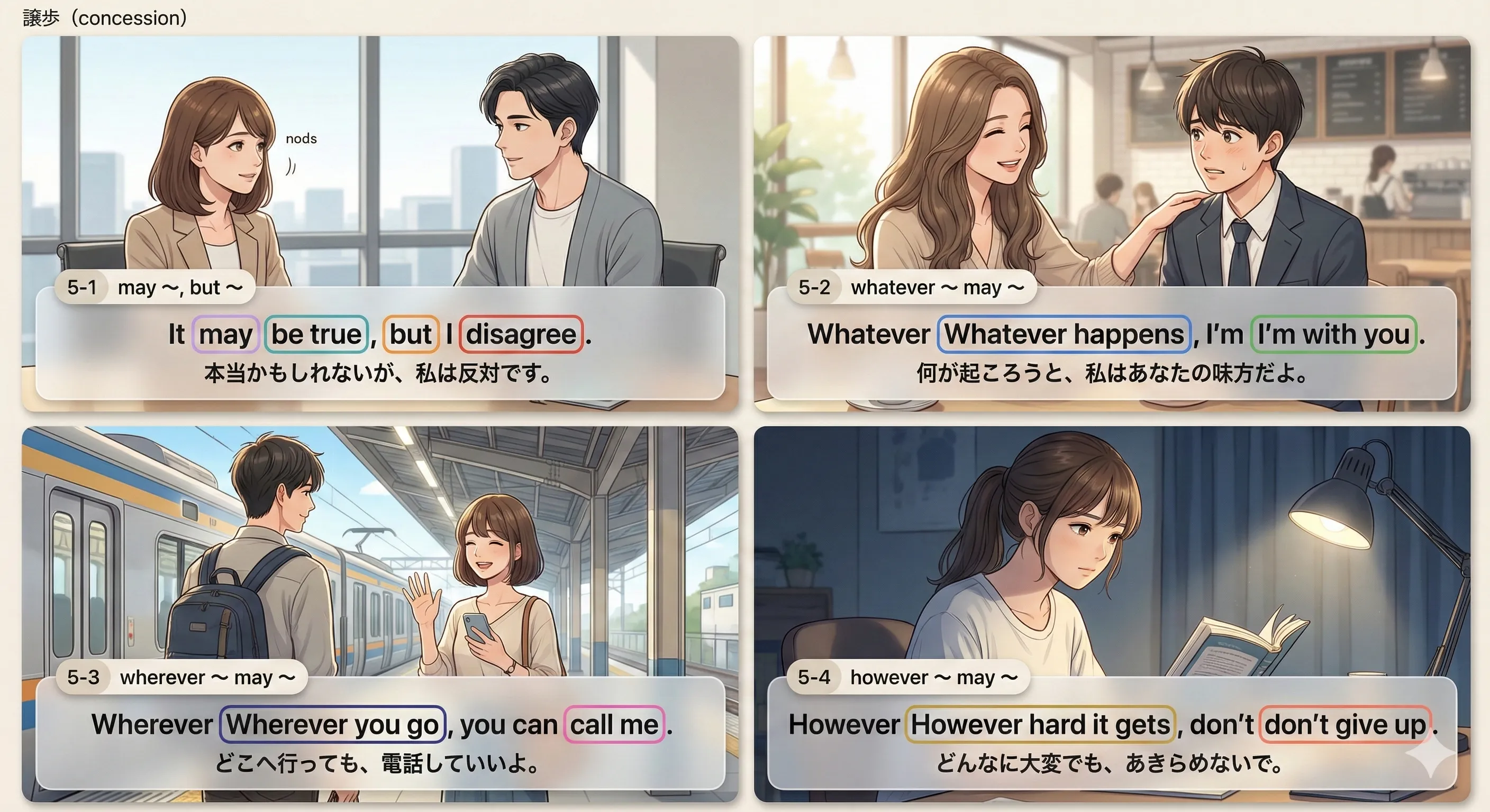 譲歩：may / might を使って『相手を少し認めてから、自分の主張へ』つなぐ表現まとめ