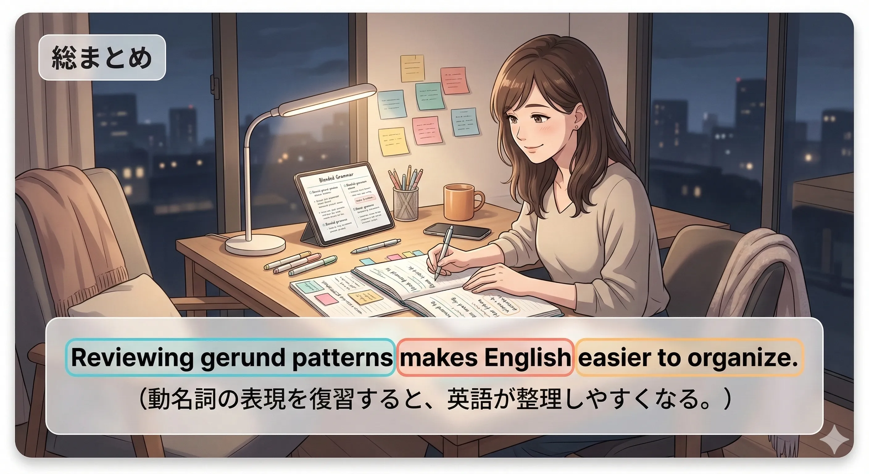 動名詞を含む慣用表現の総まとめイメージ