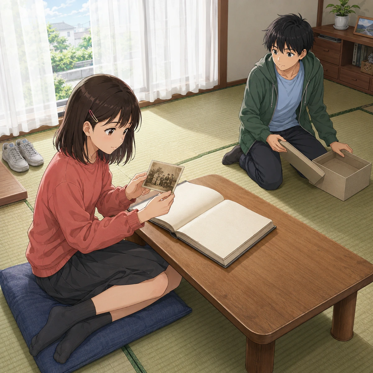 古い家族写真の色が薄くなった理由