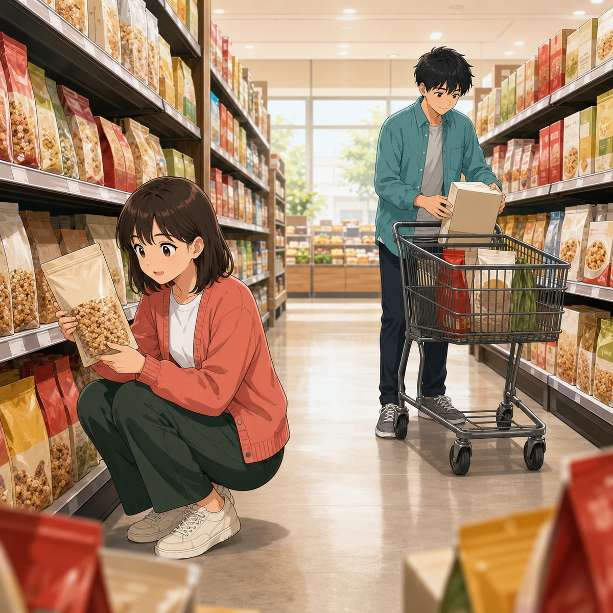同じ値段なのに、袋が軽くなった？