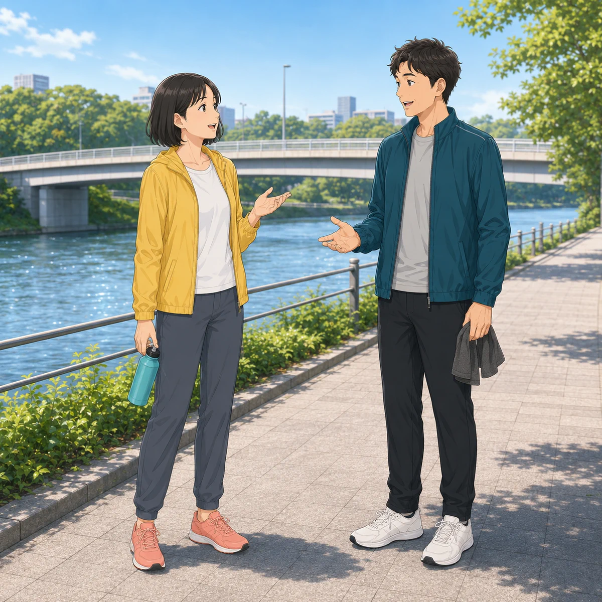 マラソンの距離から歴史へ話を広げる