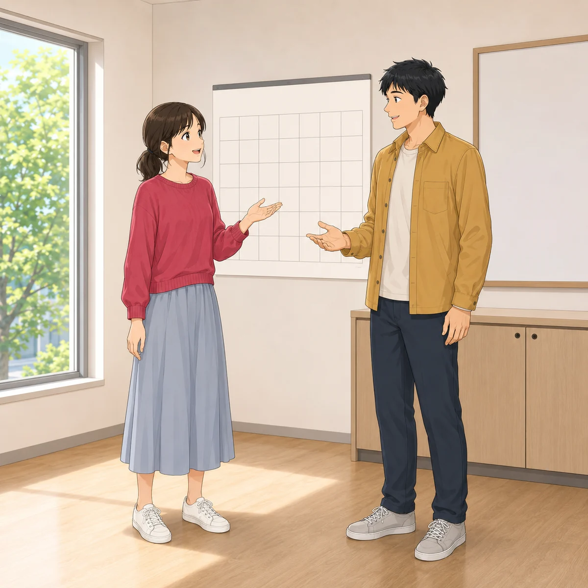 2月のカレンダーからうるう年へ話を広げる