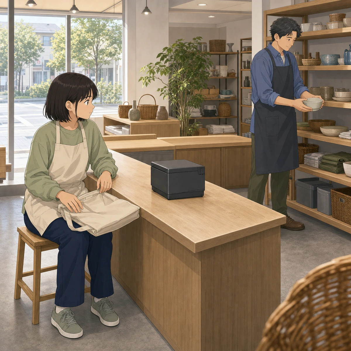 レシートの文字は、どこから来る？