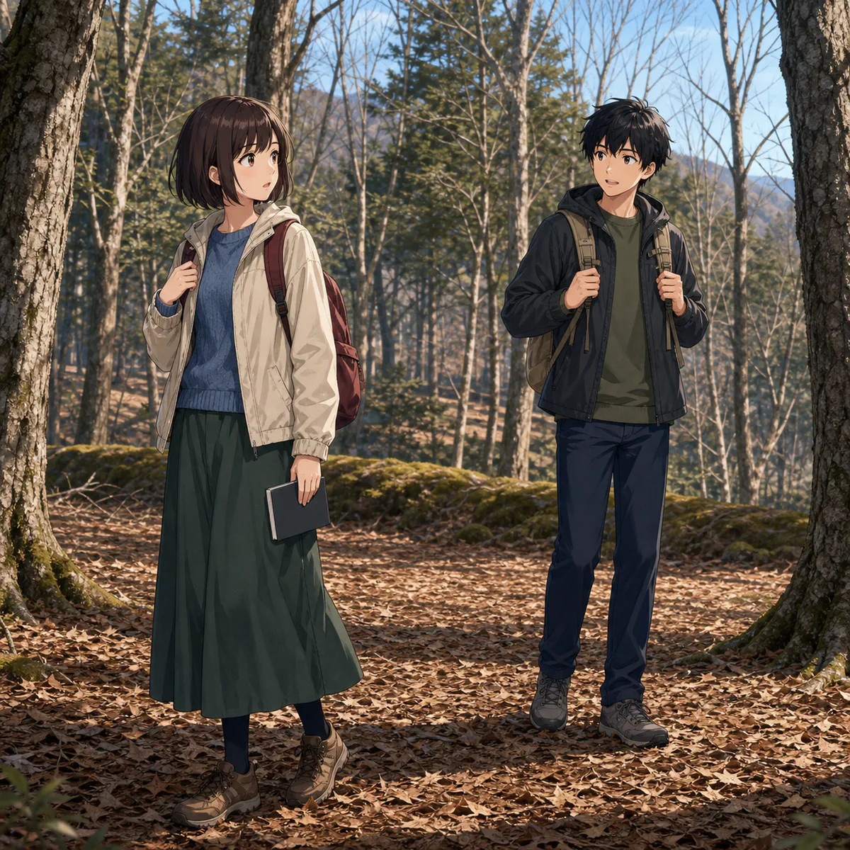 切ることで育て直す、里山の雑木林