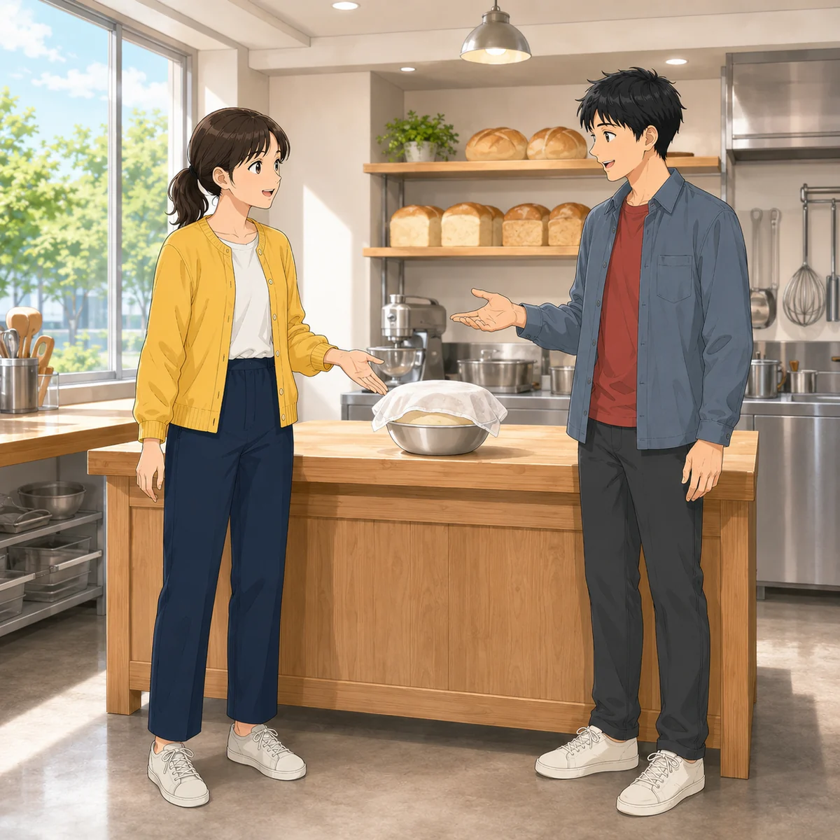 パン屋で見つけた、ふくらんだ生地の不思議
