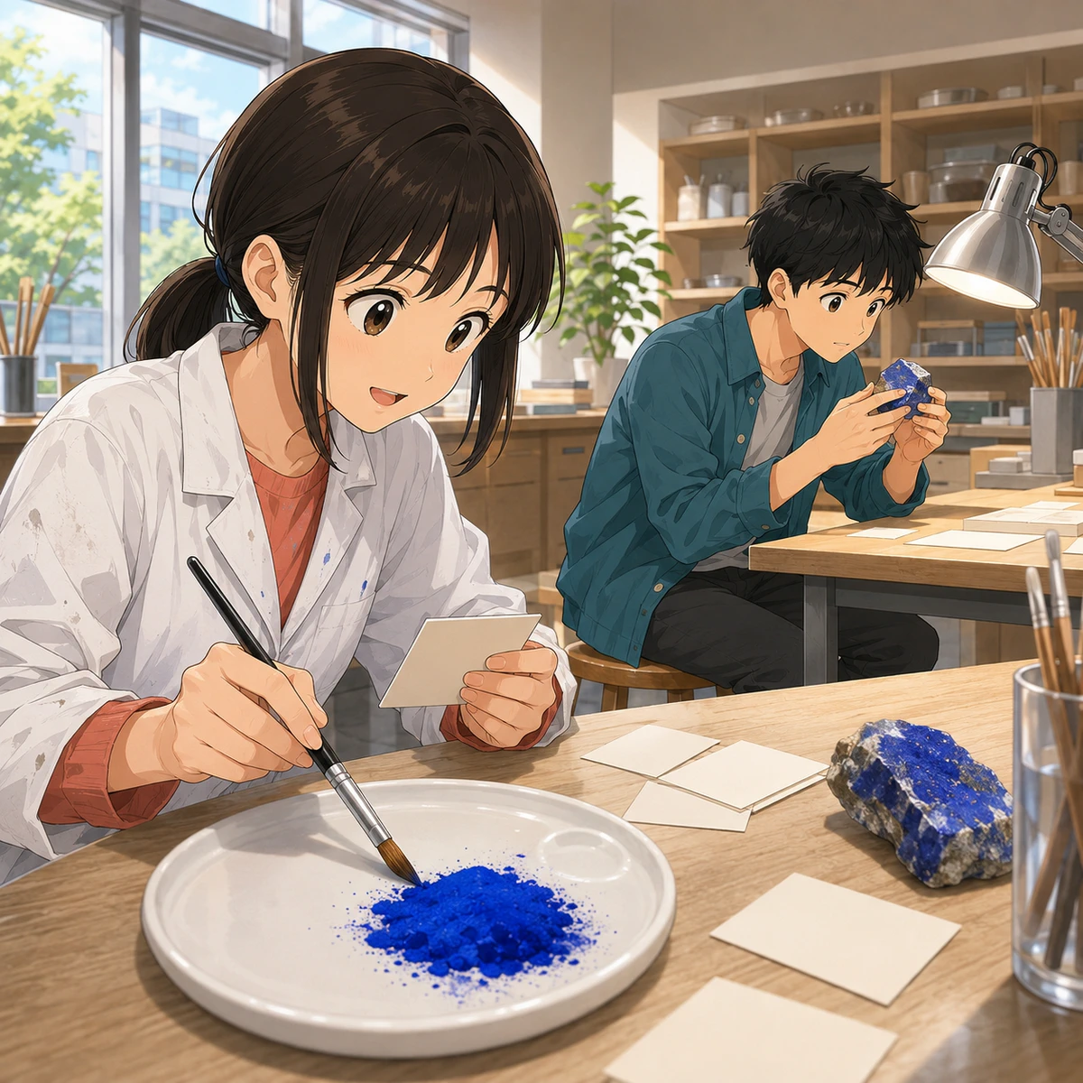 美術館で出会った特別な青