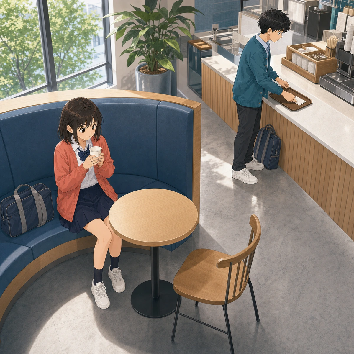 カフェの三つのサイズ
